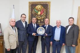 KONFEDERASYON GENEL BAŞKANIMIZLA BİRLİKTE VALİMİZİ ZİYARET ETTİK